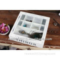 FU-14852 white distressed wooden boxes for decorating